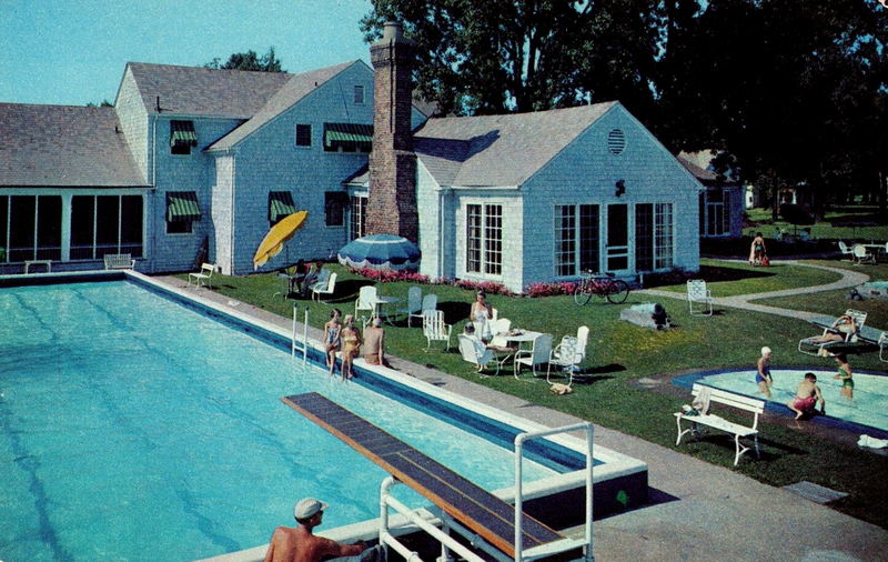 The Old Club - Vintage Postcard